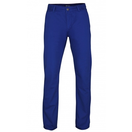 Blue chino trousers for men