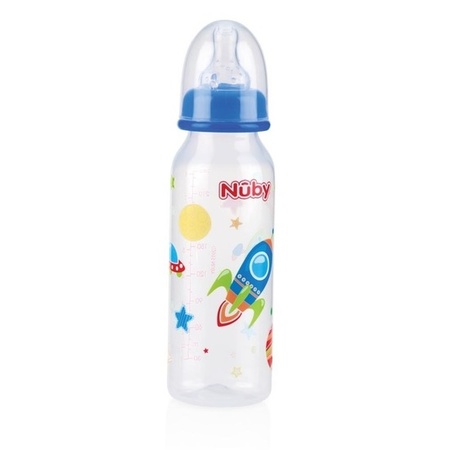 Blue Nuby baby drink bottle 240 ml
