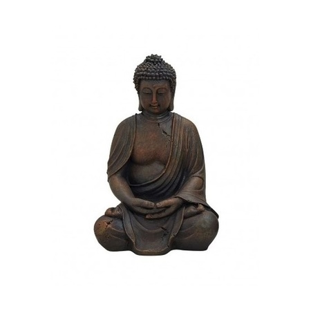 Buddha statue brown 30 cm