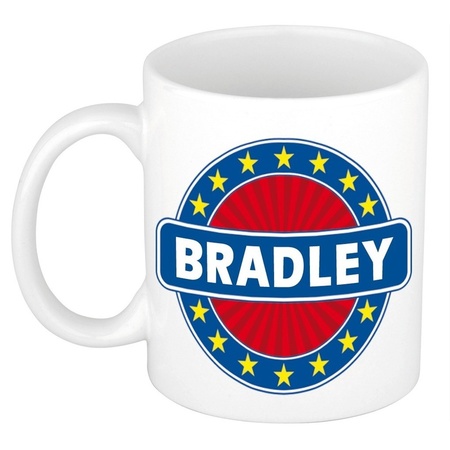 Bradley naam koffie mok / beker 300 ml