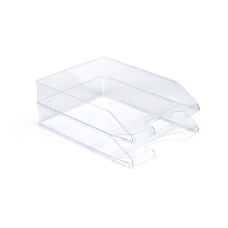Office letter trays set of 8x in 3x colors A4 size