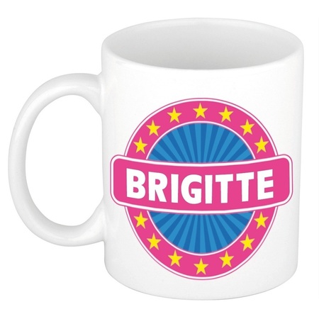Brigitte naam koffie mok / beker 300 ml