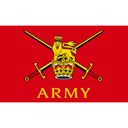 British army flag red 150 x 90 cm