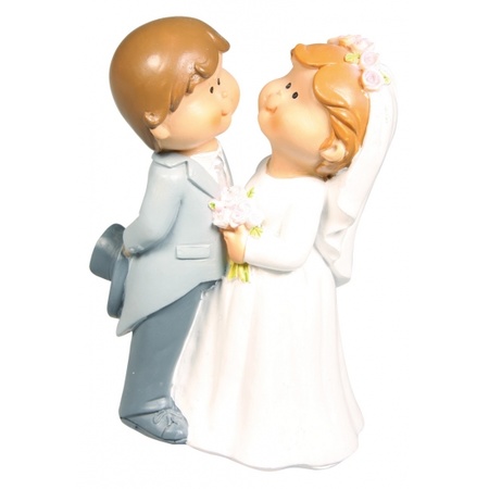 Wedding couple cake decoration figurine 11 cm