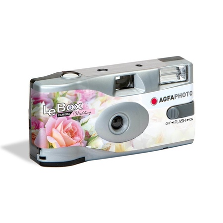 Wedding/bachelor disposable camera with flash 27 colored photos