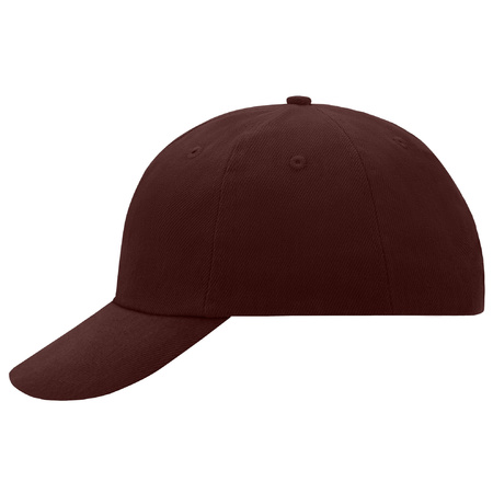 Bruine baseballcap voor volwassenen