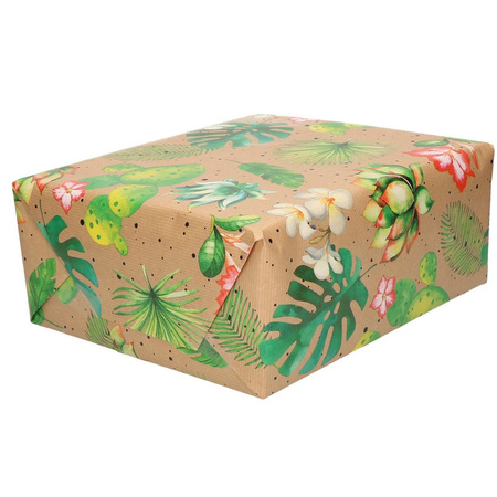 Wrapping paper flowers 200 x 70 cm