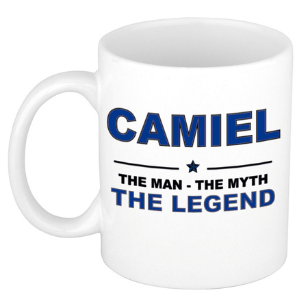 Camiel The man, The myth the legend name mug 300 ml