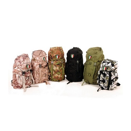 Camouflage nylon backpack Italia 35 liters