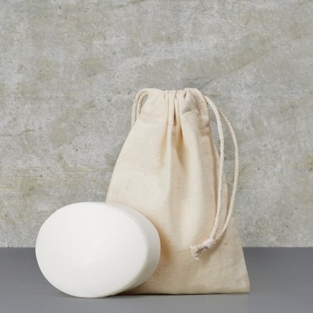 Marbles cotton tote bag with drawstring 15 x 20 cm