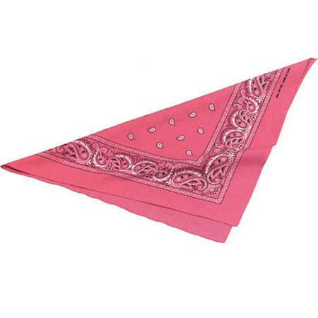 Pink handkerchief