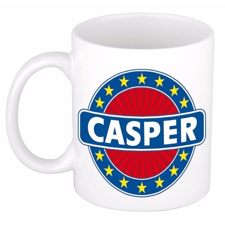 Casper naam koffie mok / beker 300 ml