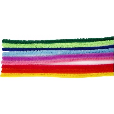 Pipe cleaners colors 30 cm 200x pcs