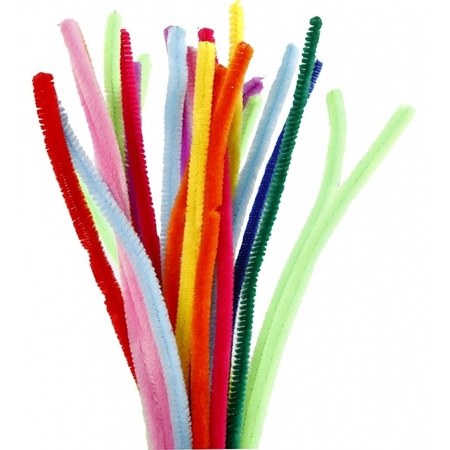 Pipe cleaners colors 30 cm 200x pcs