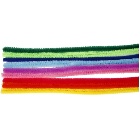 Pipe cleaners colors 30 cm 25x pcs