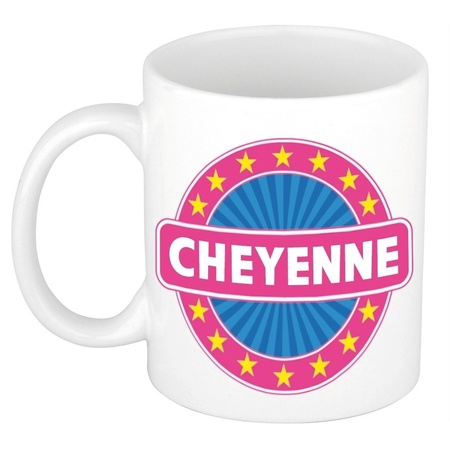 Cheyenne naam koffie mok / beker 300 ml