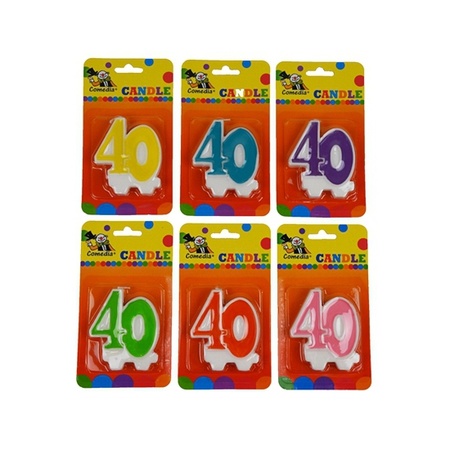 Number candle 40