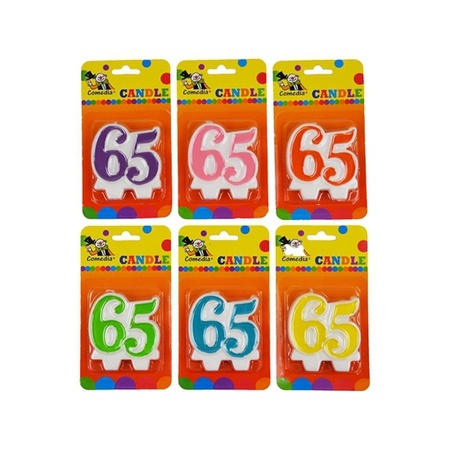 Number candle 65