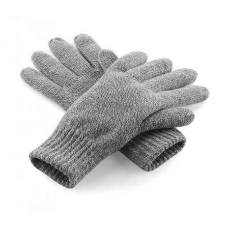 Classic thinsulate handschoenen grijs