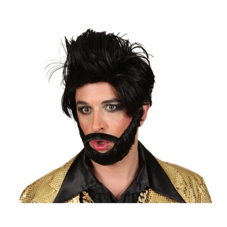 Conchita beard and moustache