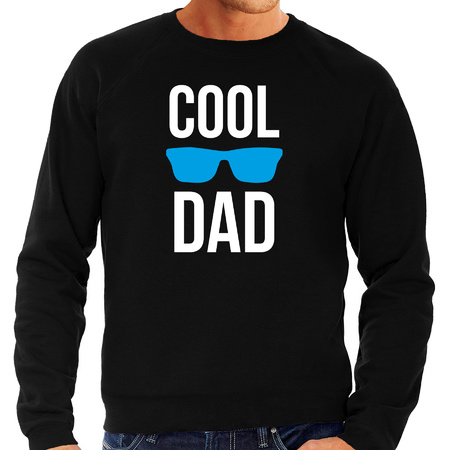 Cool dad sweater / trui zwart voor heren - vaderdag cadeau truien papa