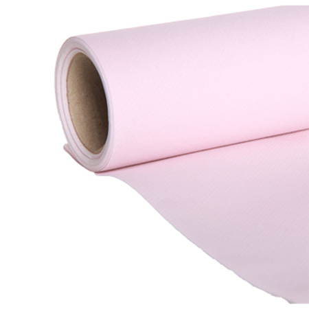 Cosy & Trendy Tafelloper - papier - licht roze - 480 x 40 cm