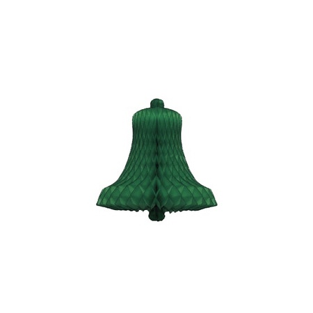 Green christmas bell decoration