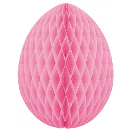Deco easter egg light pink 20 cm