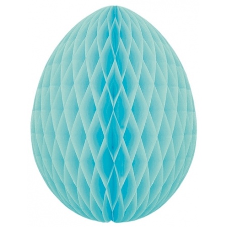Set of 10x colored easter eggs honeycombs 10 cm