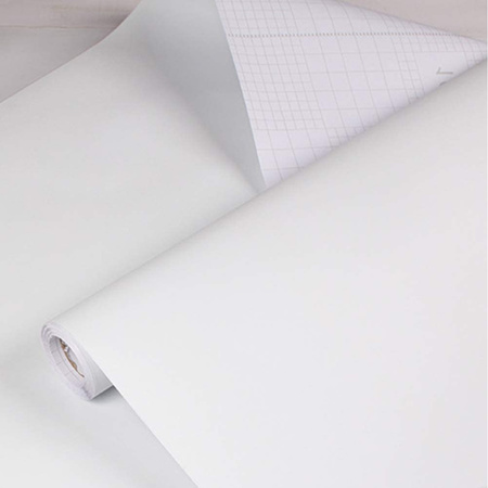 Decoration self-adhesive foil white 45 cm x 2 meters