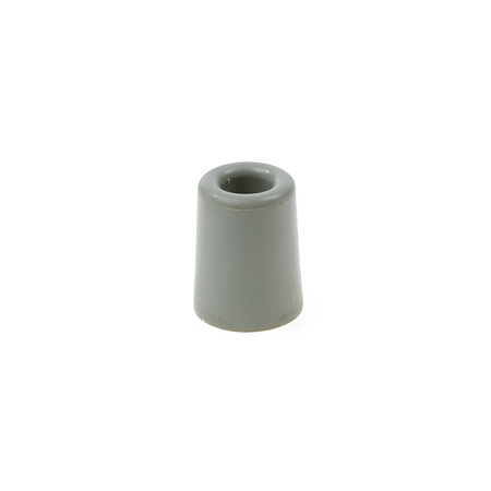 Deurbuffer / deurstopper grijs rubber 50 x 30 mm