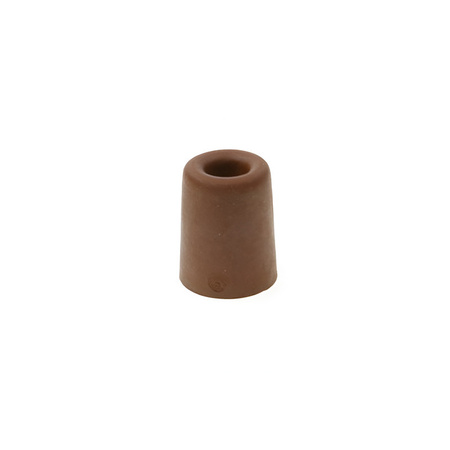 Deurbuffer / deurstopper terracotta bruin rubber 50 x 30 mm