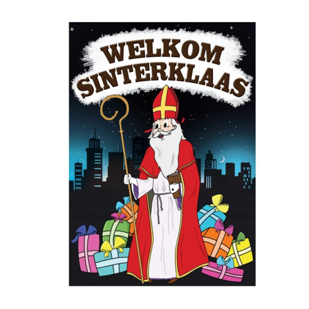 Door poster Sinterklaas 59 x 84 cm