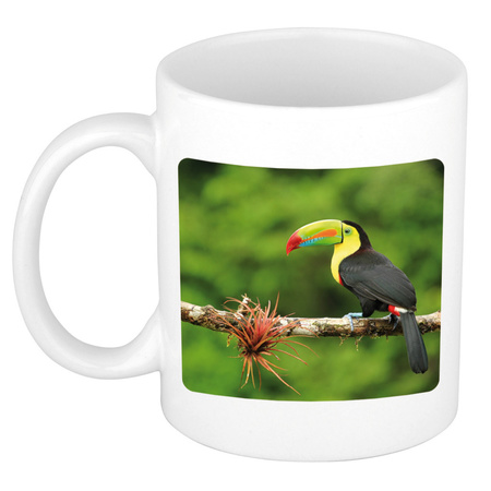 Animal photo mug toucan 300 ml