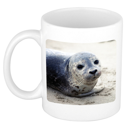 Animal photo mug seals 300 ml