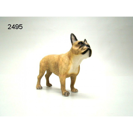 Dierenbeeld Franse bulldog hond 15 cm