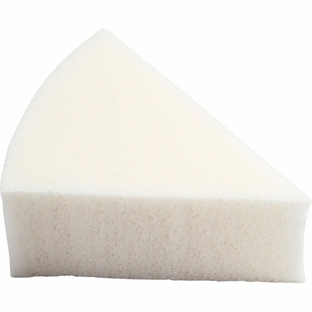 Driehoekige witte sponsjes 16 stuks