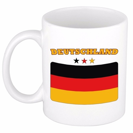 Drink/koffie Mok Duitse vlag 300 ml