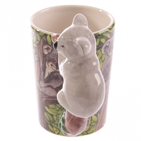 Drink/koffie mok koala thema 250 ml