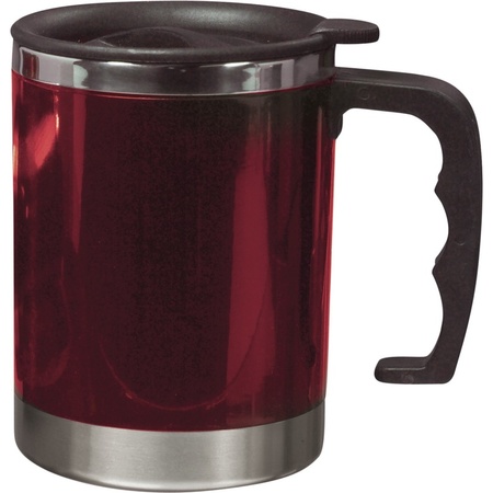 Thermo vacuum mug red 400 ml
