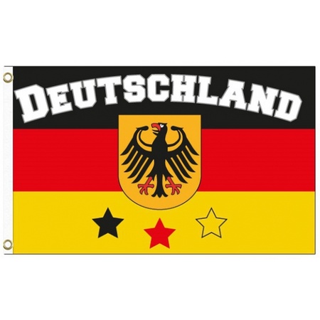 Germany flag with text