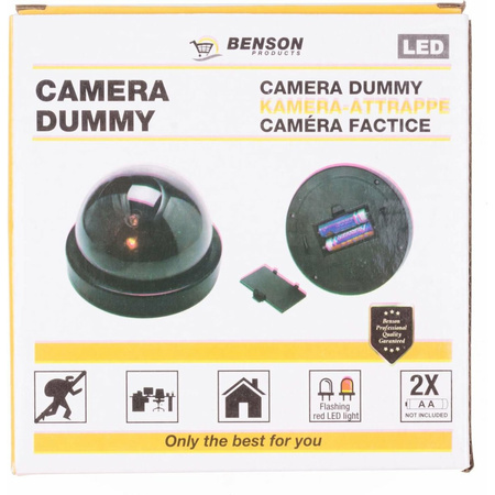 Dummy beveiligingscamera met LED
