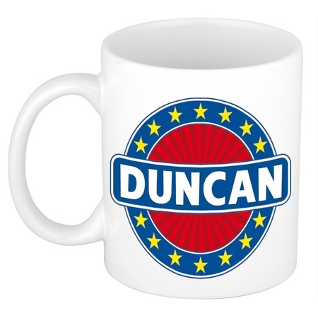 Duncan naam koffie mok / beker 300 ml