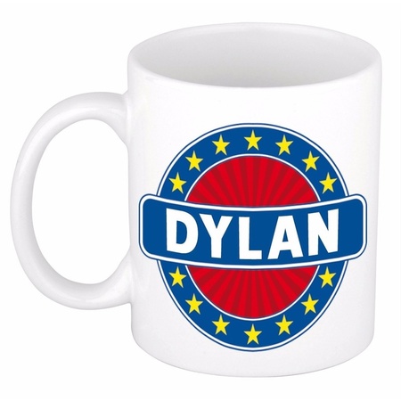 Dylan naam koffie mok / beker 300 ml