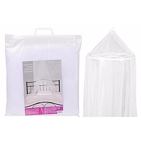 Mosquito net white for 1 person 230 cm
