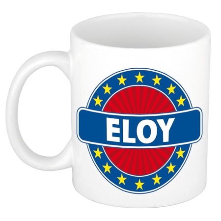 Eloy naam koffie mok / beker 300 ml