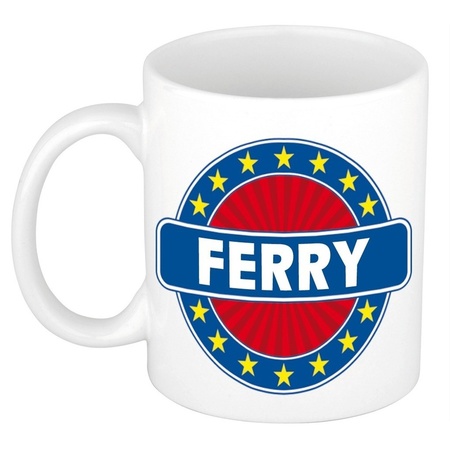 Ferry naam koffie mok / beker 300 ml