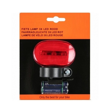 Bicycle LED backlight incl batteries