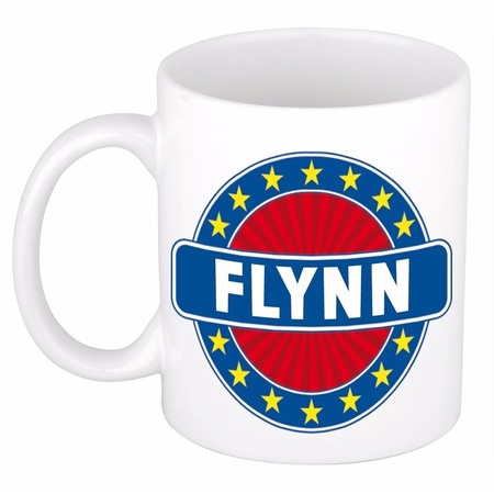 Flynn naam koffie mok / beker 300 ml
