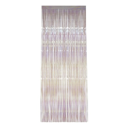 Folie deurgordijn transparant parelmoer 244 x 91 cm